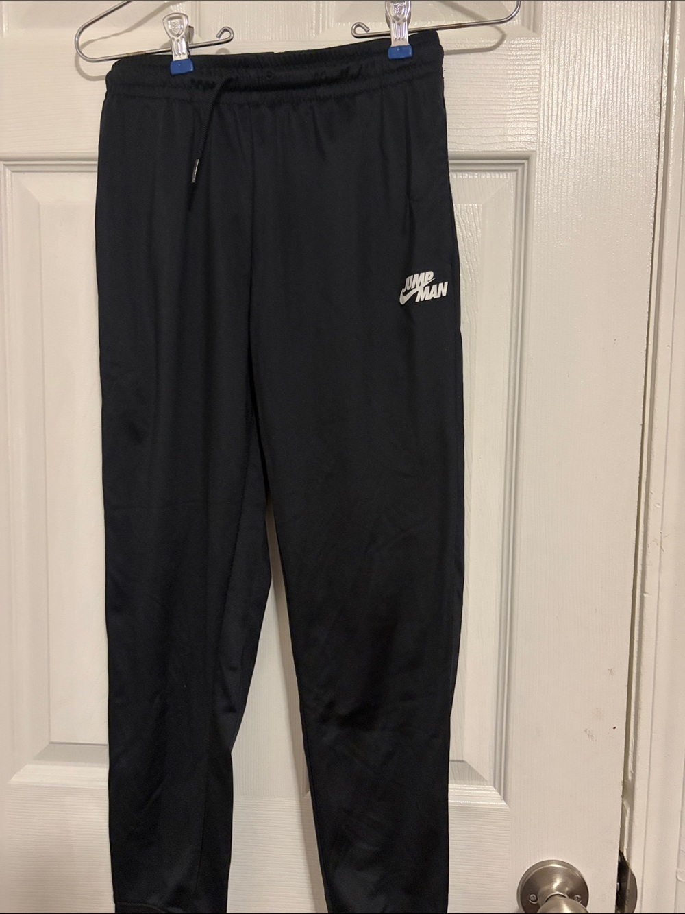 Jordan Black Sweatpants with Red Jumpman